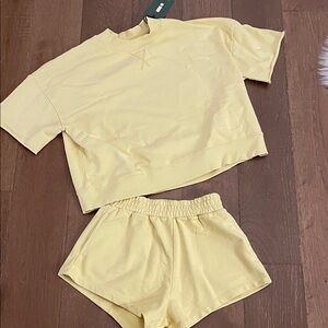 Daily Drills Short Sleeve Set Butter XS/S